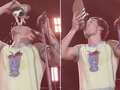 Harry Styles drinks from shoe in 'most disgusting' tradition on Australian tour