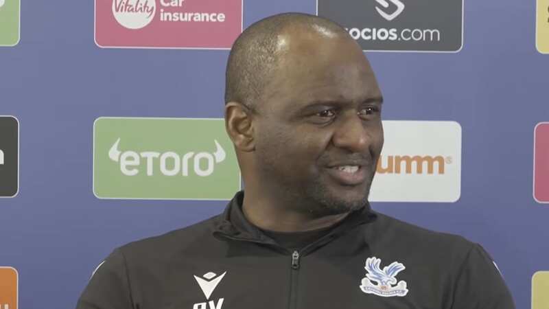 Patrick Vieira has predicted a thrilling end to the Premier League title race (Image: Sky Sports)