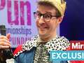 Comedian called 'Attila the Pun' who won UK Pun Championships shares top gags eiqtitidzqinv