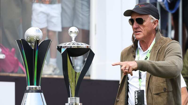 LIV Golf CEO Greg Norman had a previous spat with renowned commentator Roger Maltbie (Image: Getty Images)