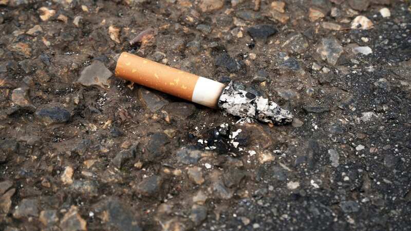 A woman was fined £536 for dropping a cigarette (Image: Getty Images)