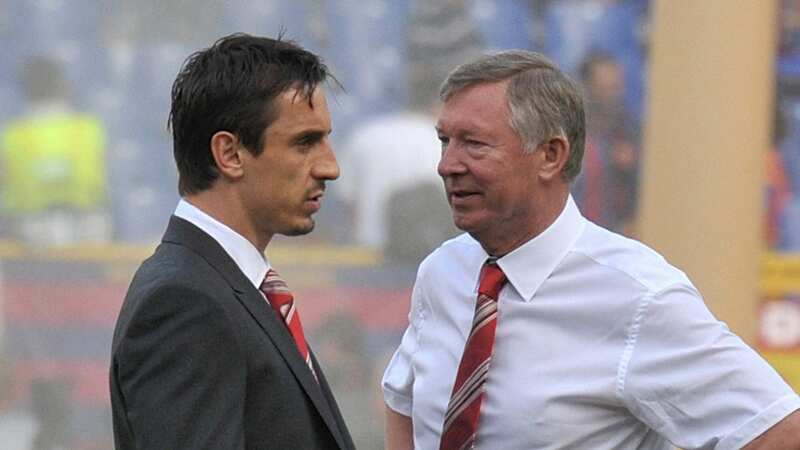 Gary Neville had a close relationship with Sir Alex Ferguson (Image: Getty Images)
