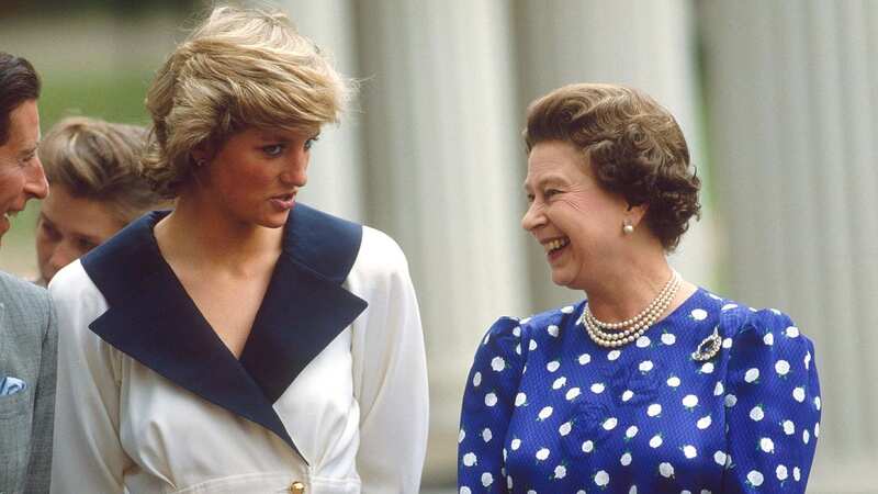 The late Princess of Wales got the Queen to stop singing (Image: BRENDAN BEIRNE / Rex Features)