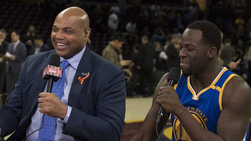 Charles Barkley and Draymond Green in 2017. (Image: John W. McDonough /Sports Illustrated via Getty Images)