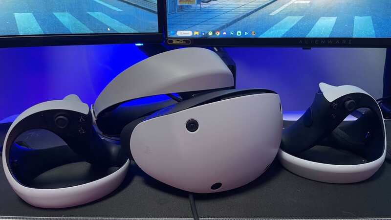 PSVR 2 virtual reality headset (Image: Jasmine Mannan)