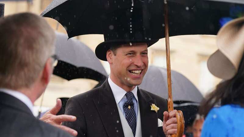Prince William was approached by the star (Image: PA)