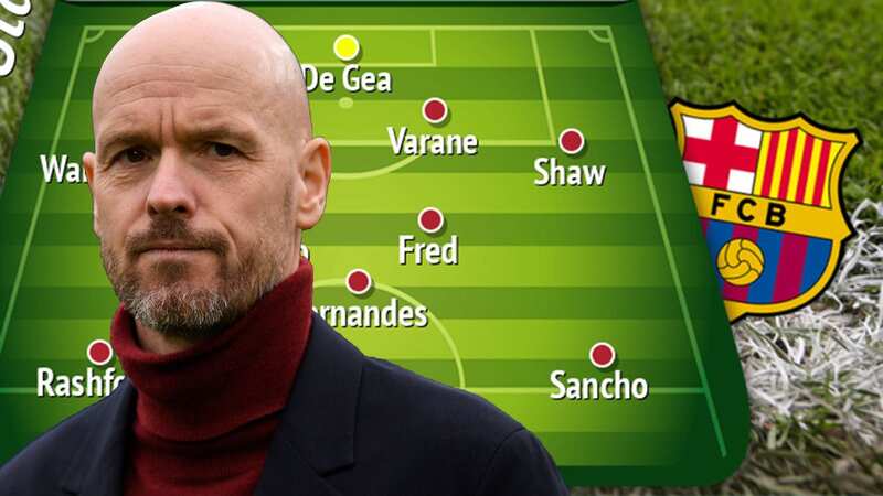 Man Utd predicted line-up vs Barcelona as Ten Hag faces triple injury concern