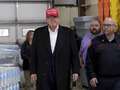 Trump promotes his brand of bottled water in visit to train derailment disaster eiqreiddiquinv