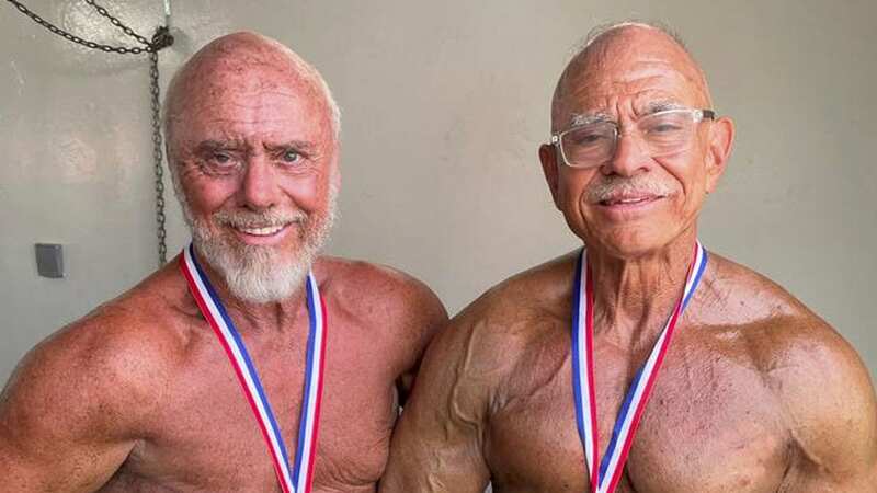 Lindsay is a successful international bodybuilder at the age of 73 (Image: Lindsay Wain / SWNS)