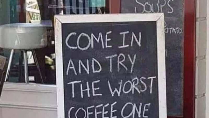 The woman claimed the coffee was the 