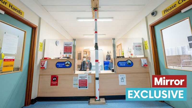 NHS hospitals have had to turn to thousands of metal props to keep their buildings safe due to a concrete compared to 