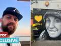Nicola Bulley mural artist unveils wall painting in tragic mum's home town