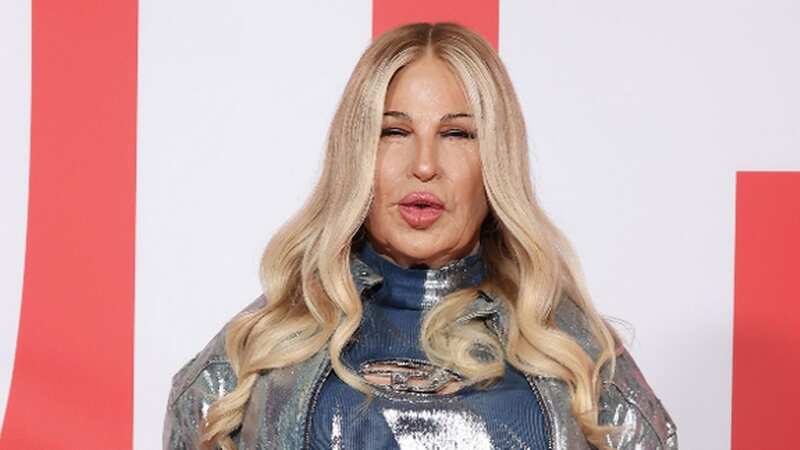 Alexis Stone shimmied down the red carpet, dressed as Jennifer Coolidge (pictured: Alexis Stone) (Image: Getty Images for Diesel)