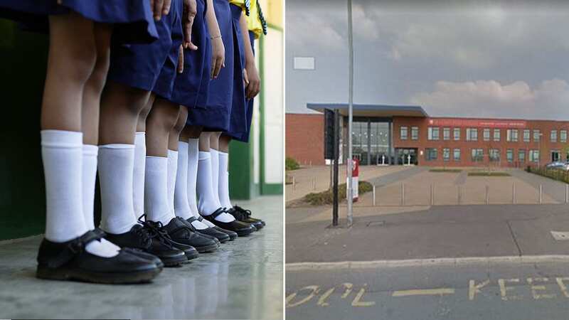 Pupils and parents have claimed that girls were lined up in the school auditorium where the length of their skirts were checked (Image: Liverpool Echo)