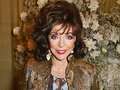 Joan Collins hit by masked cyclist riding pavement with no lights