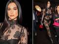 Dua Lipa wows in see-through sheer lace dress at Milan Fashion Week show