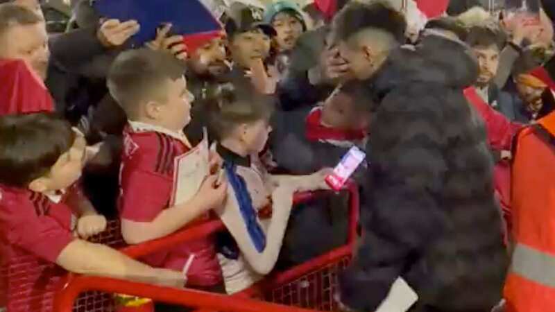 Martinez stays behind two hours after full-time in brilliant gesture to fans