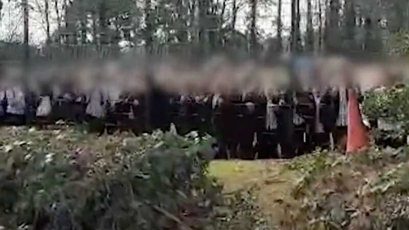 School riot as pupils 