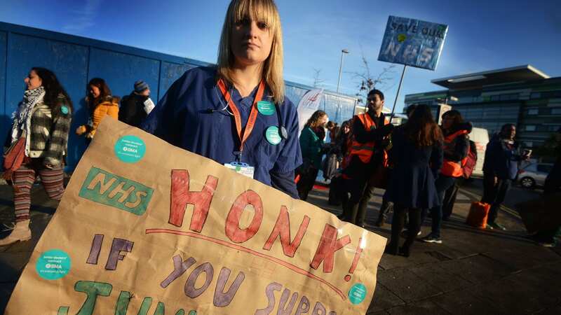 Three days of strikes have been announced by the BMA (Image: Manchester Evening News)
