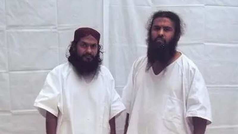 Mohammed Ahmed Ghulam Rabbani, left, and Abdul Rahim Ghulam Rabbani at Guantánamo Bay (Image: Reprieve)