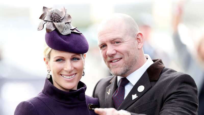 Zara and Mike Tindall pictured at the 2020 Cheltenham Festival (Image: Getty Images)