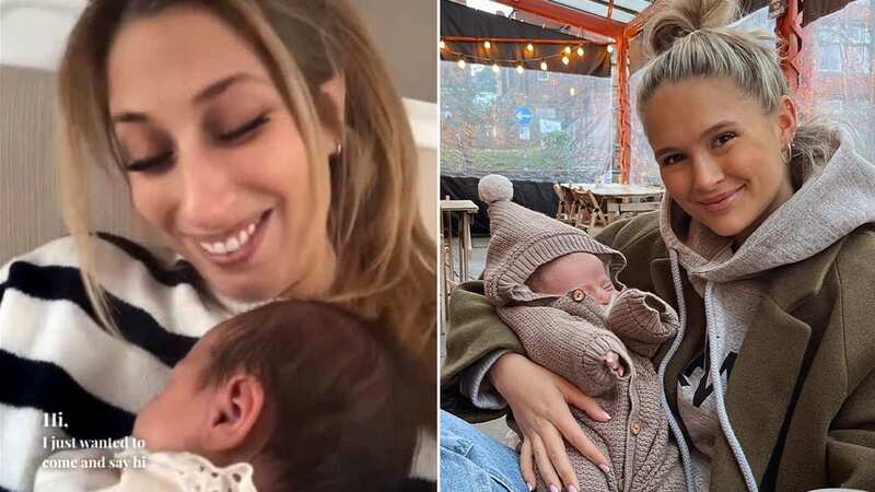 Stacey Solomon defends new mum Molly-Mae Hague after trolls slammed parenting