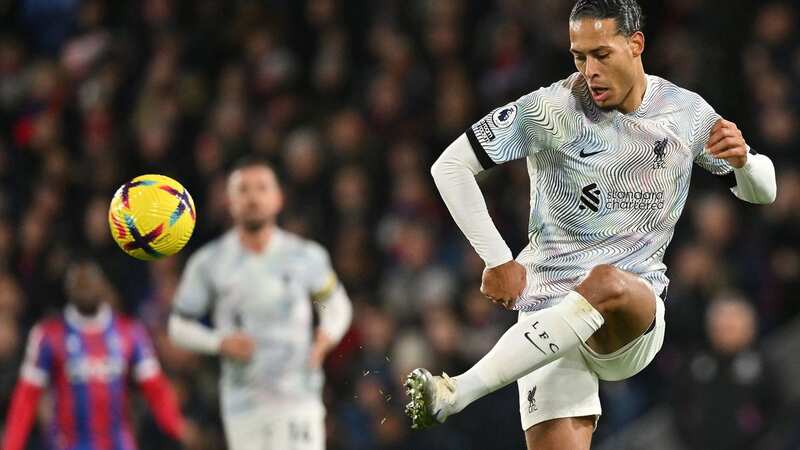 Van Dijk was composed at the back for Liverpool (Image: AFP via Getty Images)