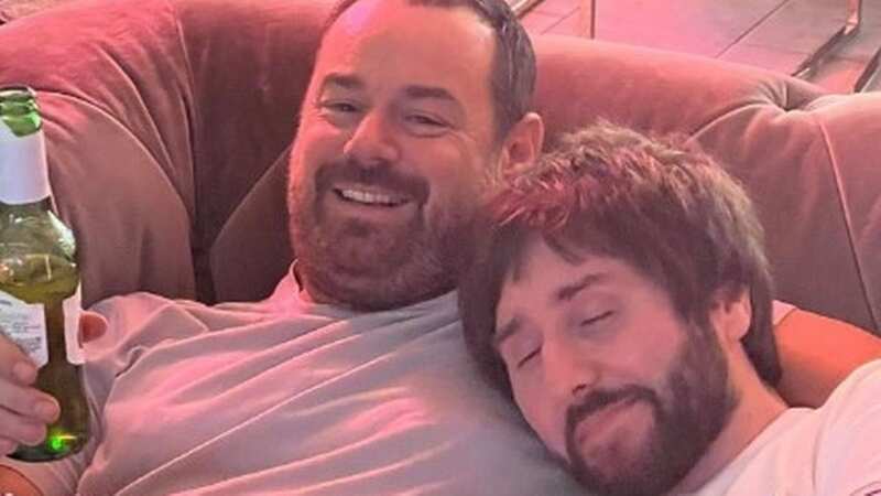 Danny Dyer shares boozy night with The Inbetweeners