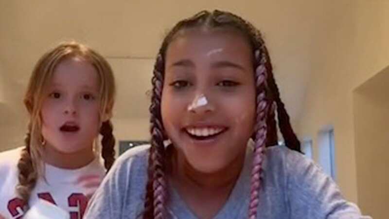 North West impersonates mum Kim Kardashian in hilarious new TikTok