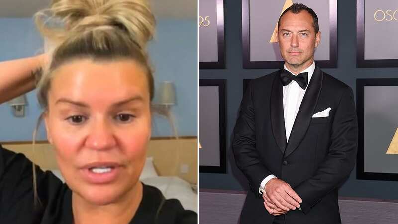 Kerry Katona has responded to recent reports that Jude Law has become a father-of-seven (Image: Instagram, Getty)