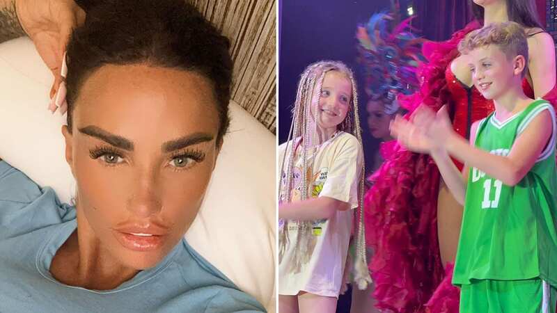 Katie Price mum-shamed by trolls over pic of Jett and Bunny onstage in Thailand