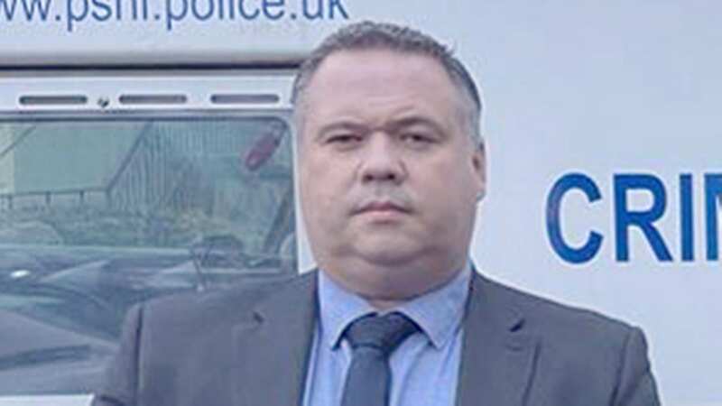 Detective Chief Inspector John Caldwell (pictured) was attacked last Wednesday (Image: PA)