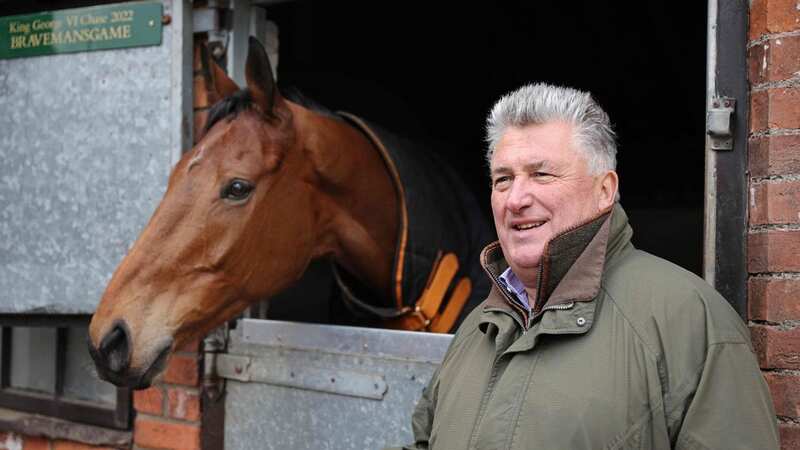 Bravemansgame is fancied for the Cheltenham Gold Cup by his trainer Paul Nicholls (Image: AFP via Getty Images)