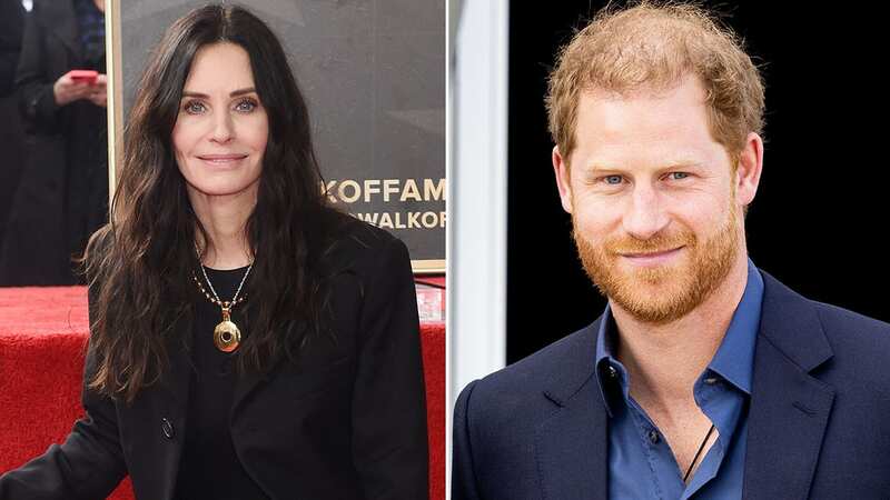 Courteney Cox responds to Prince Harry