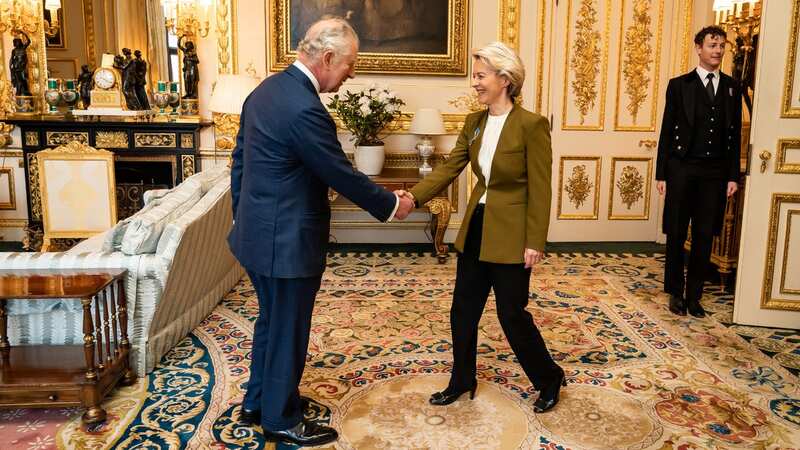 The King meeting with Ursula von der Leyen (Image: Getty Images)