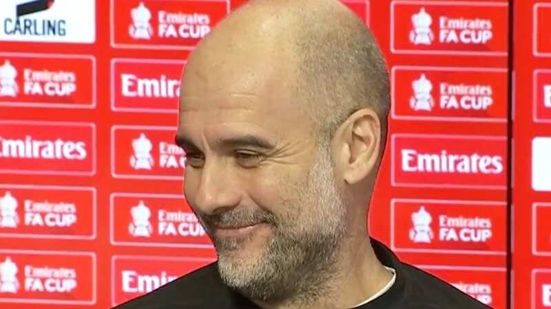 Pep Guardiola takes cheeky swipe at rivals Man Utd winning Carabao Cup trophy