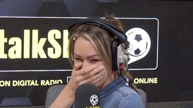 Laura Woods revealed her embarrassment on the radio (Image: talkSPORT)