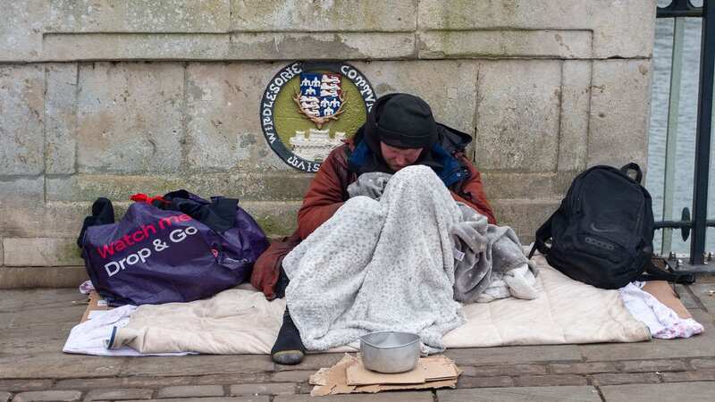 The figures show the first increase in rough sleeping since a peak was recorded in 2017 (Image: Maureen McLean/REX/Shutterstock)