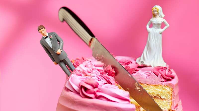 Almost half of all marriages end in divorce (Image: Getty Images)