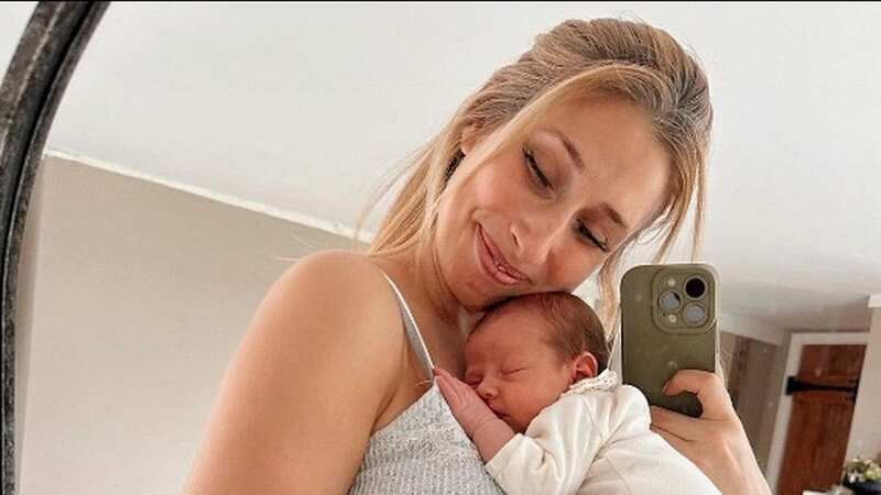 Stacey Solomon needed a passport image of Belle (Image: Stacey Solomon/Instagram)