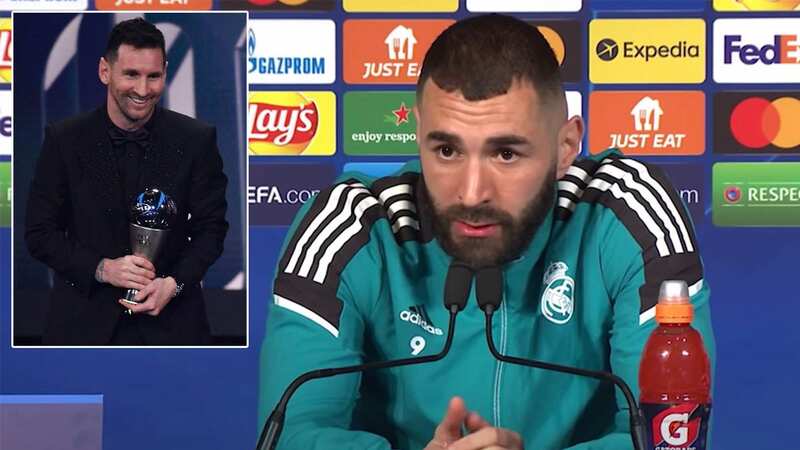 Benzema shares what he thinks of Messi beating him to FIFA Best award