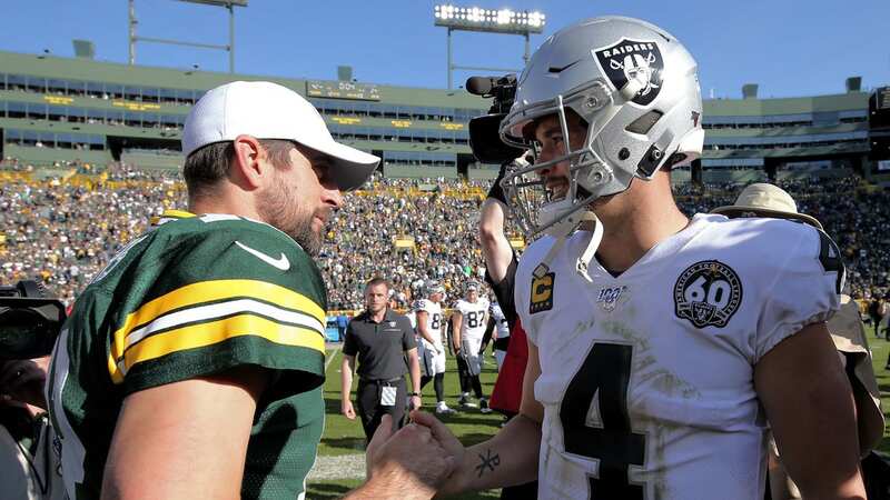 The Las Vegas Raiders are no longer interested in Aaron Rodgers