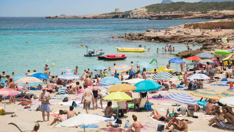 Ibiza is a Spanish island in the Mediterranean (Image: Getty Images)