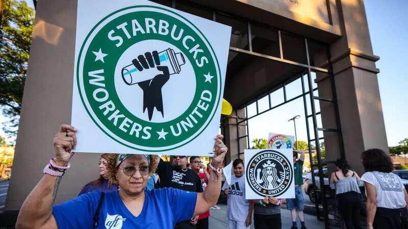 A US judge has ordered Starbucks to reinstate seven sacked employees (Image: Newsday via Getty Images)
