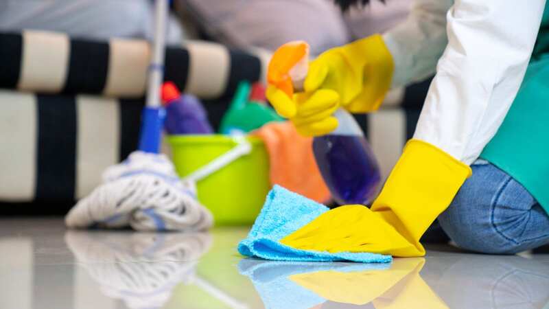 The Living Wage Foundation highlighted jobs such as cleaning (Image: Getty Images)
