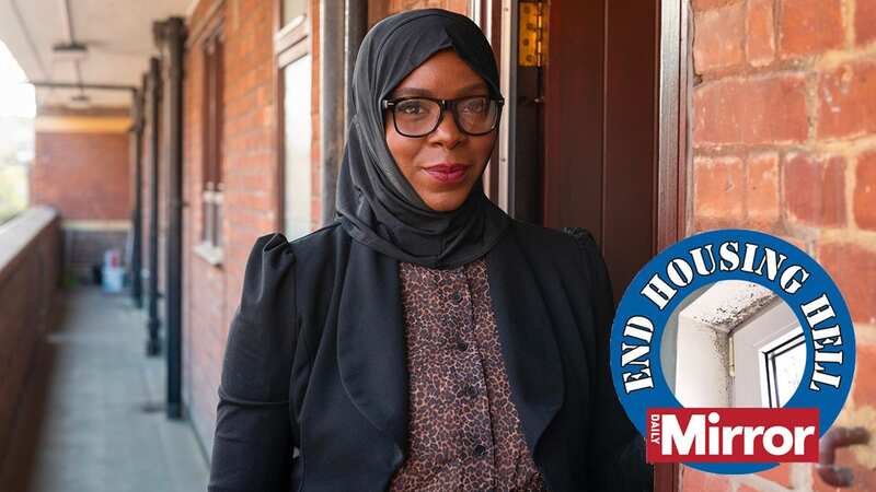 Ayoola Ahmed at her flat in south London (Image: Philip Coburn /Daily Mirror)