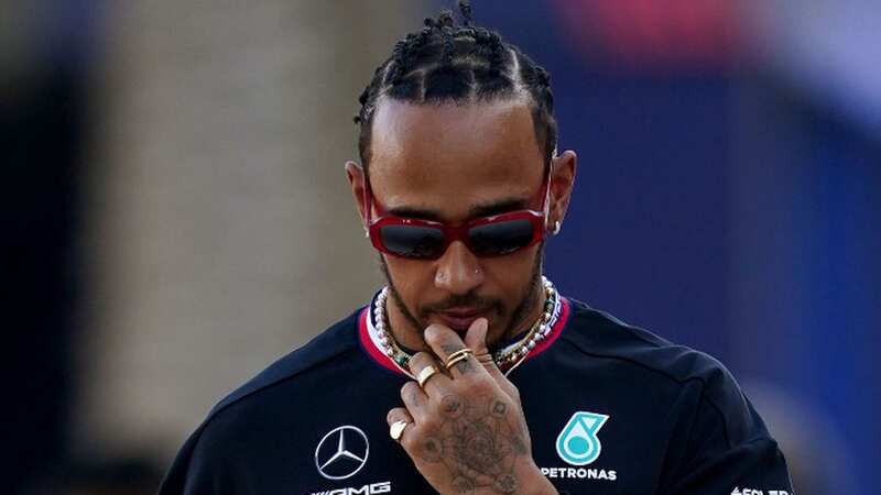Lewis Hamilton is not confident heading into the 2023 season opener (Image: PA)