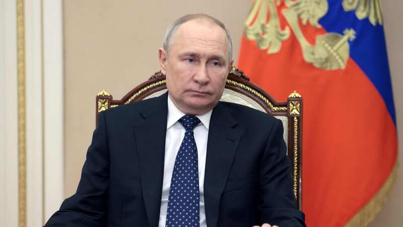 Putin’s inner circle is made up of hardliners he has known for decades (Image: SPUTNIK/AFP via Getty Images)
