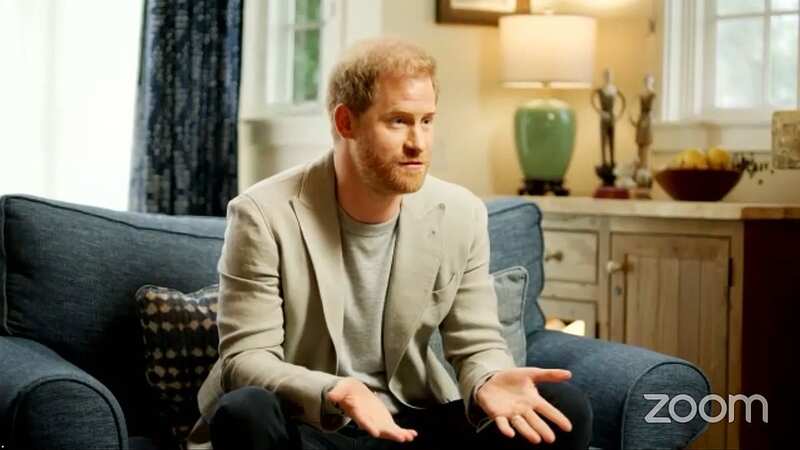Prince Harry shared more about his drug use (Image: Zoom)