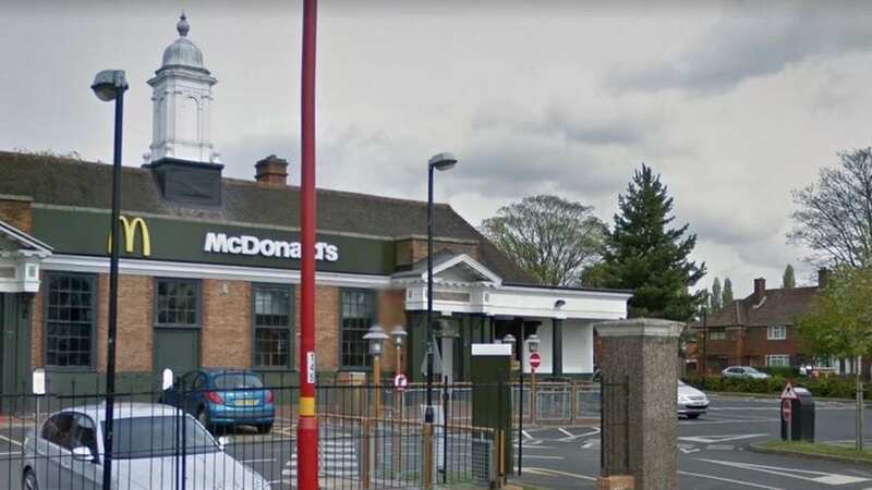 Fahy, 44, was found drunk at the wheel outside McDonald